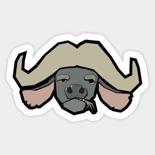 Cynical Buffalo Too Sticker